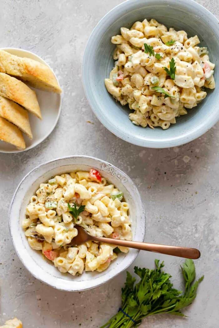 Easy Amish Macaroni Salad - My Baking Addiction
