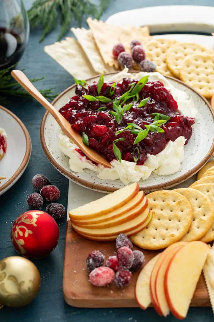 Cranberry Cream Cheese Dip - My Baking Addiction | NCGo