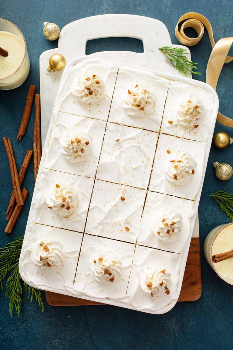 Eggnog Eclair Cake My Baking Addiction