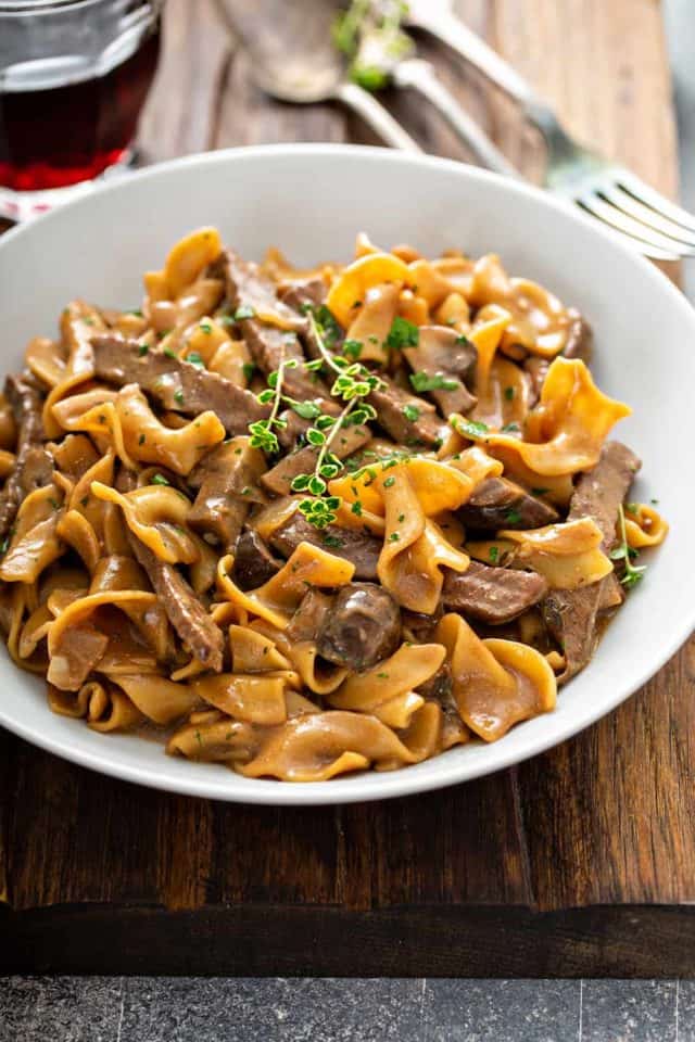 OnePot Beef Stroganoff My Baking Addiction