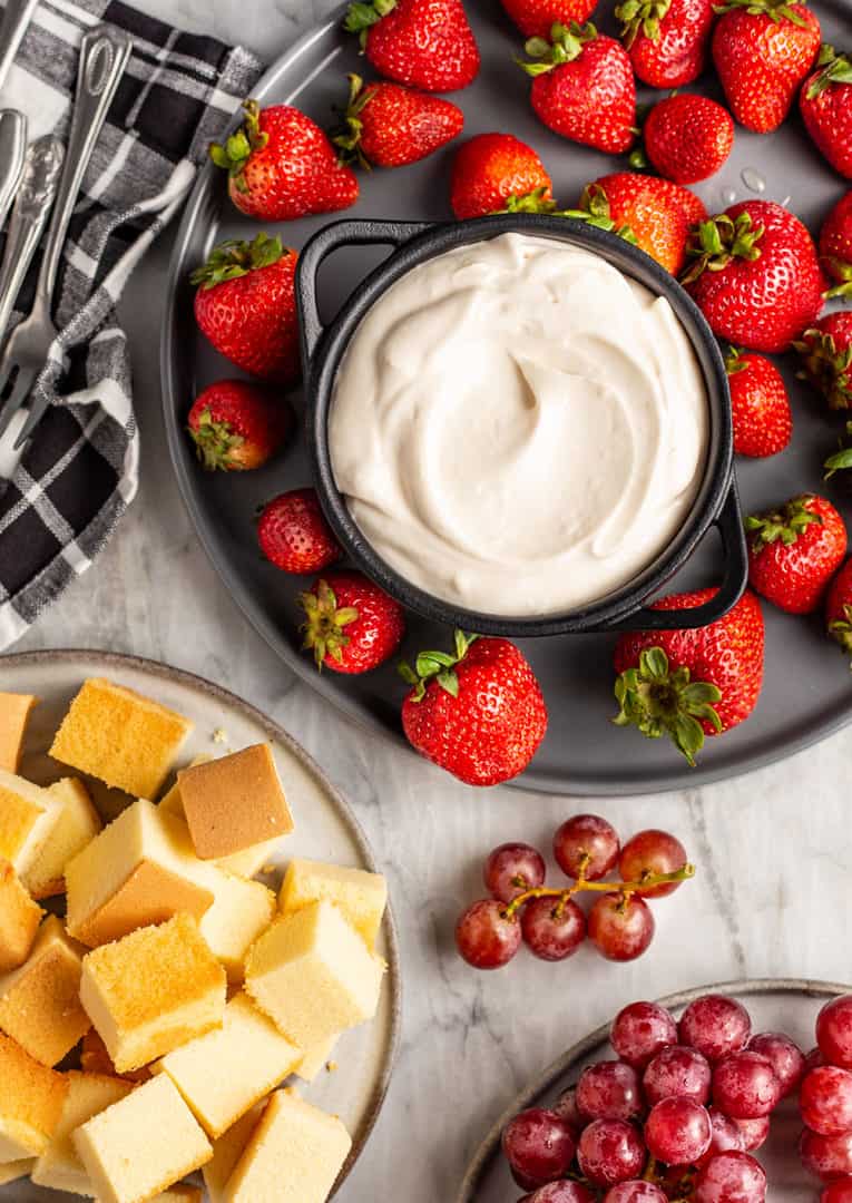 Cream Cheese Fruit Dip (Quick & Easy!) My Baking Addiction