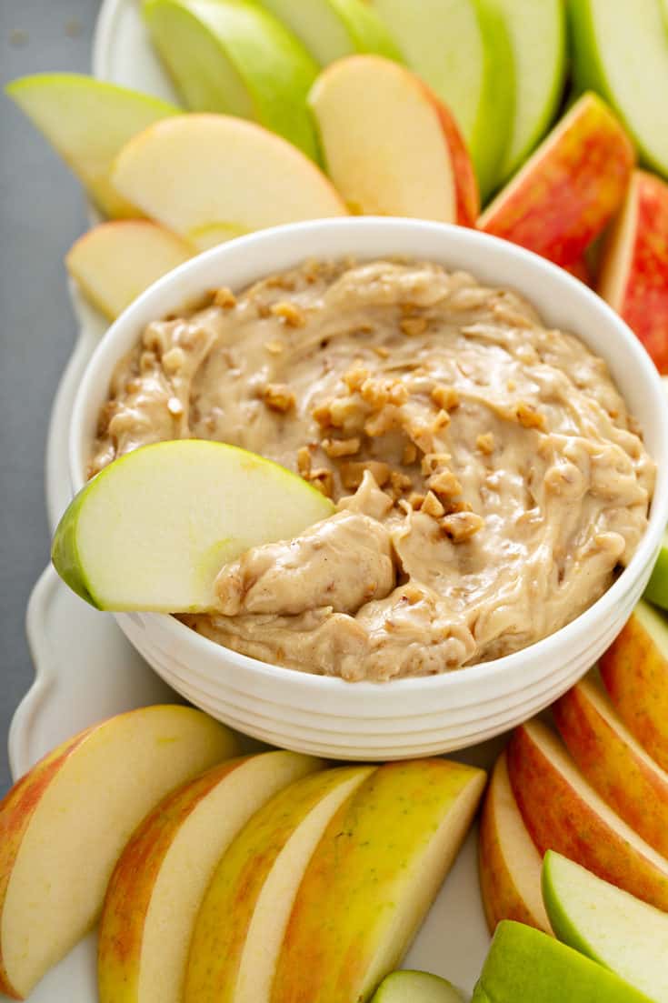 Toffee Apple Dip - My Baking Addiction