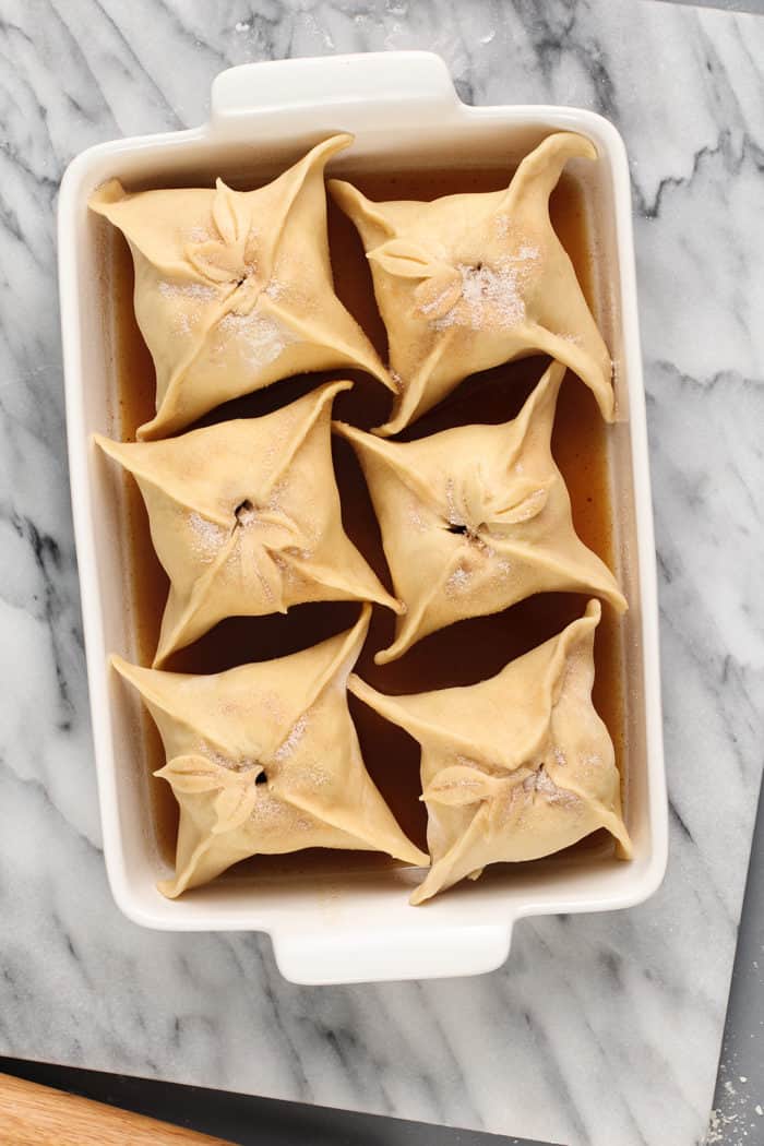 Old-Fashioned Apple Dumplings - Brown Eyed Baker