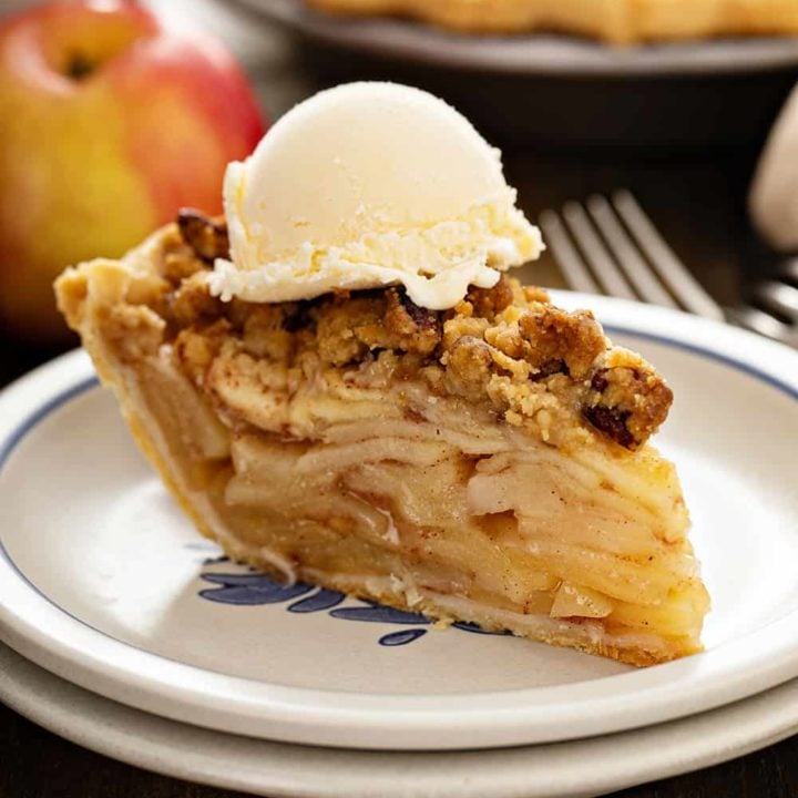 Apple Crumb Pie