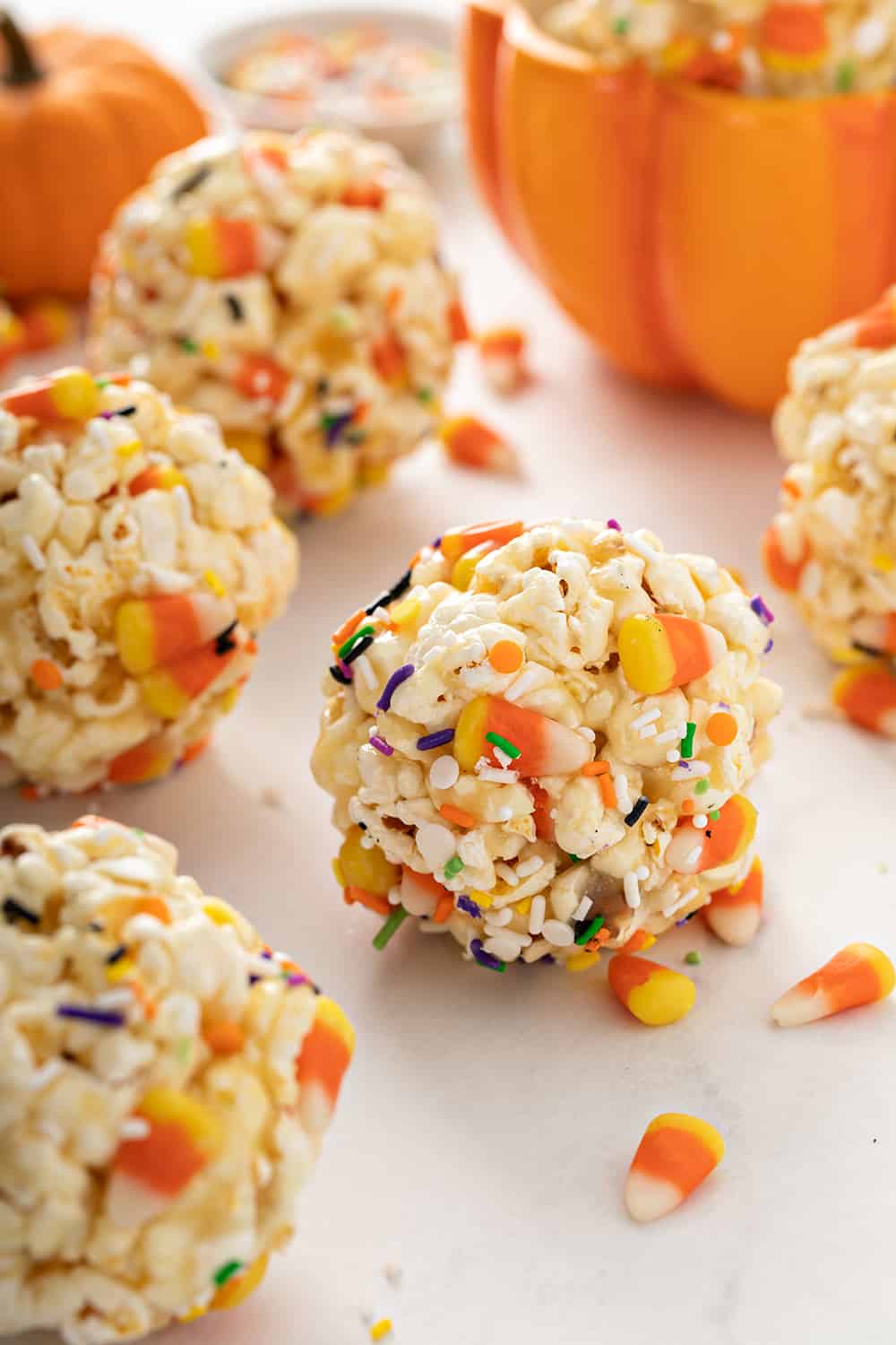 Halloween Popcorn Balls