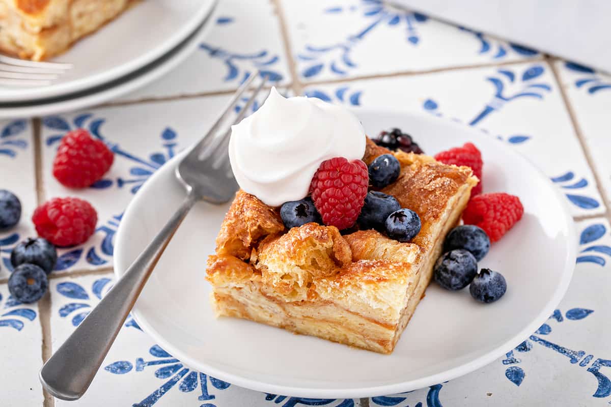 Croissant Bread Pudding-image