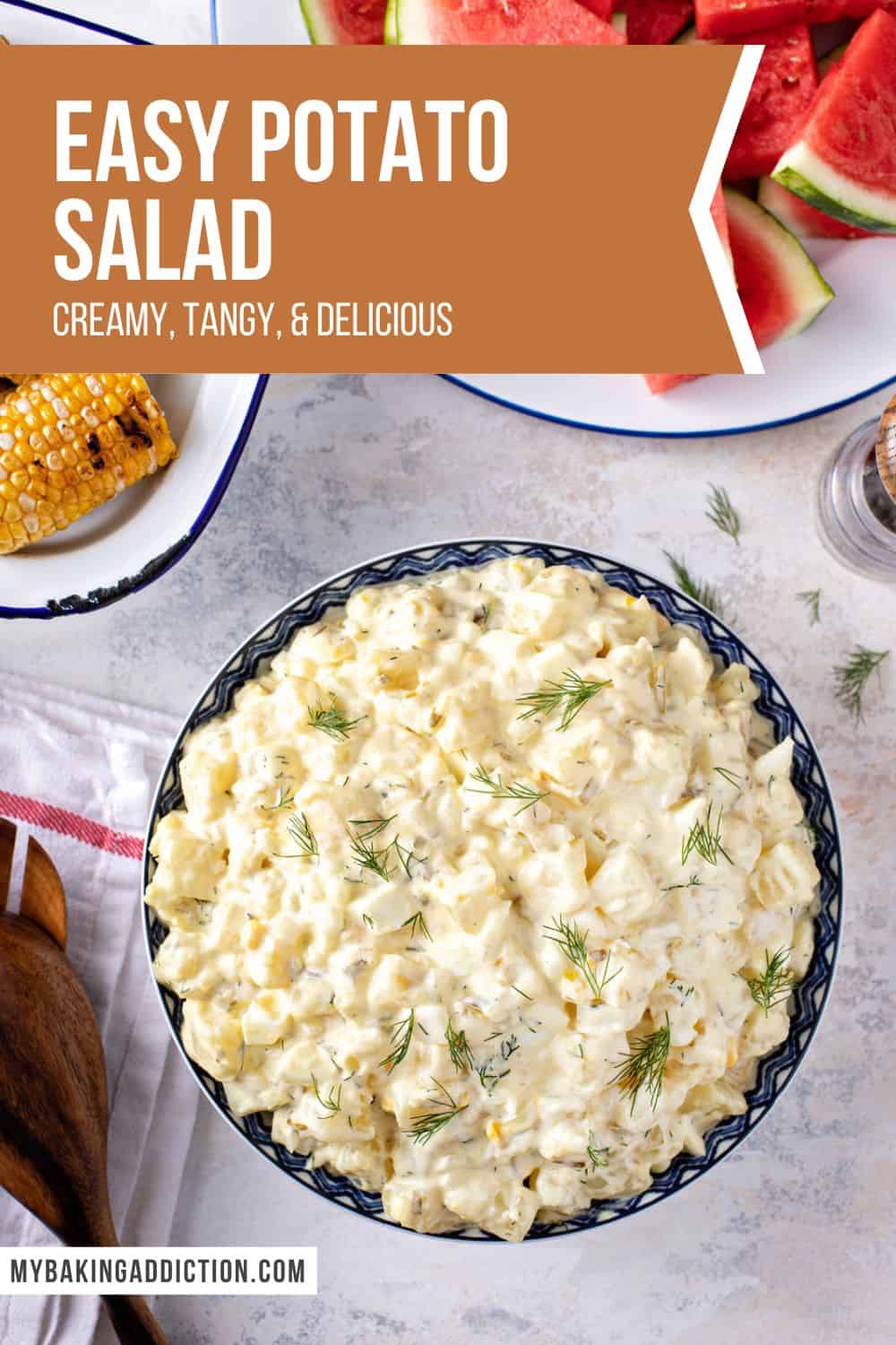 Easy Potato Salad Recipe - My Baking Addiction