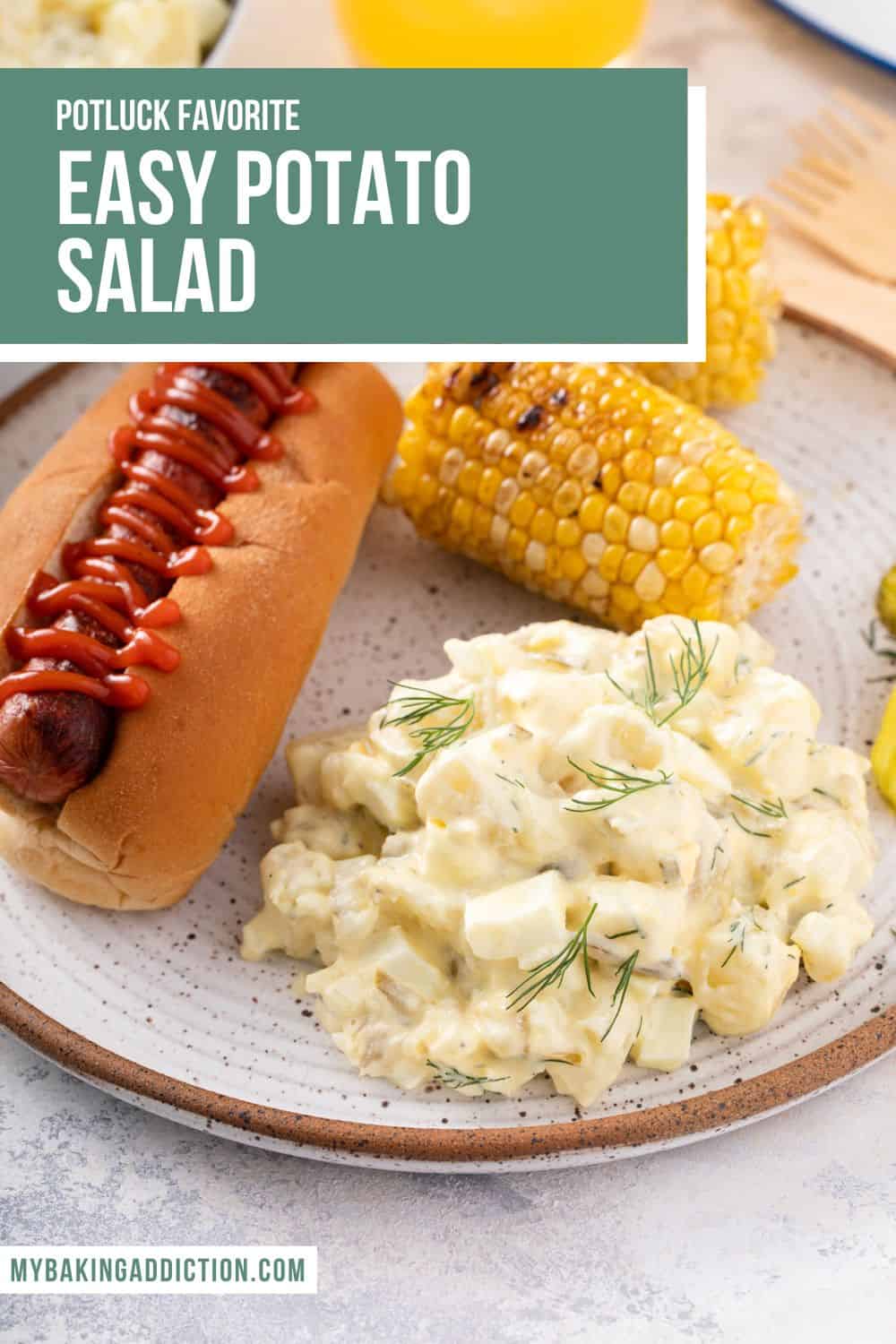 Easy Potato Salad Recipe - My Baking Addiction