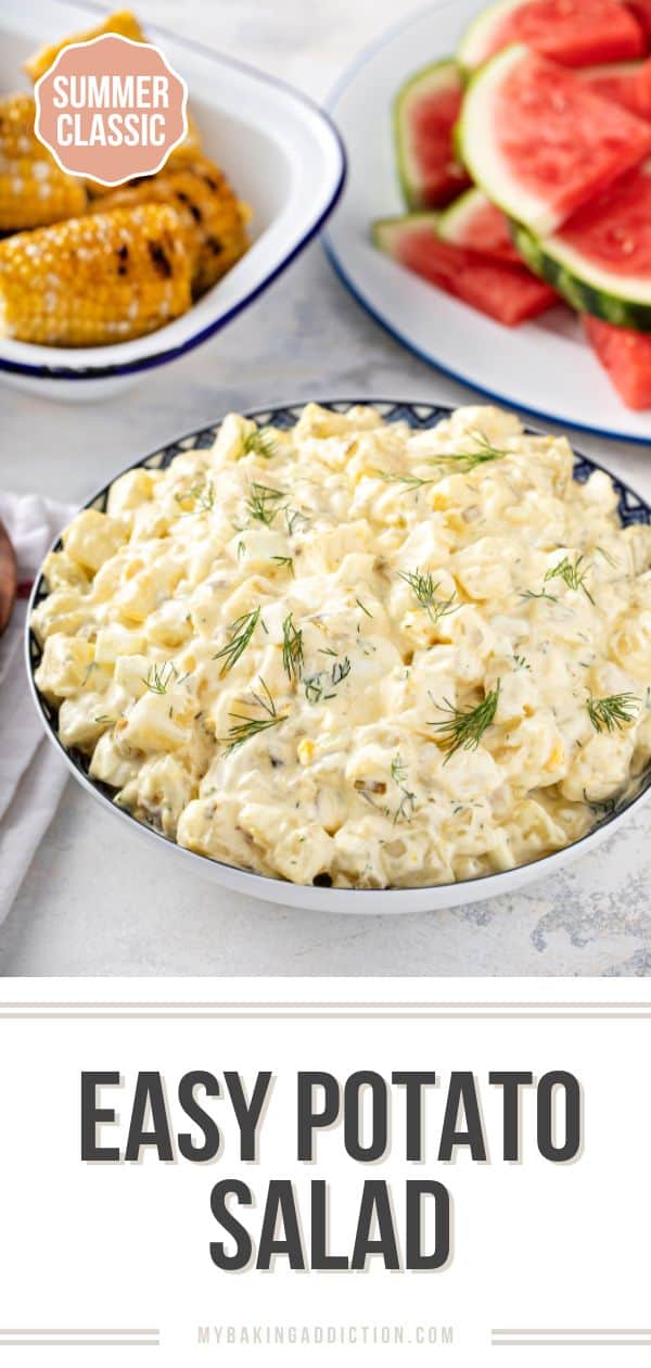 Easy Potato Salad Recipe - My Baking Addiction