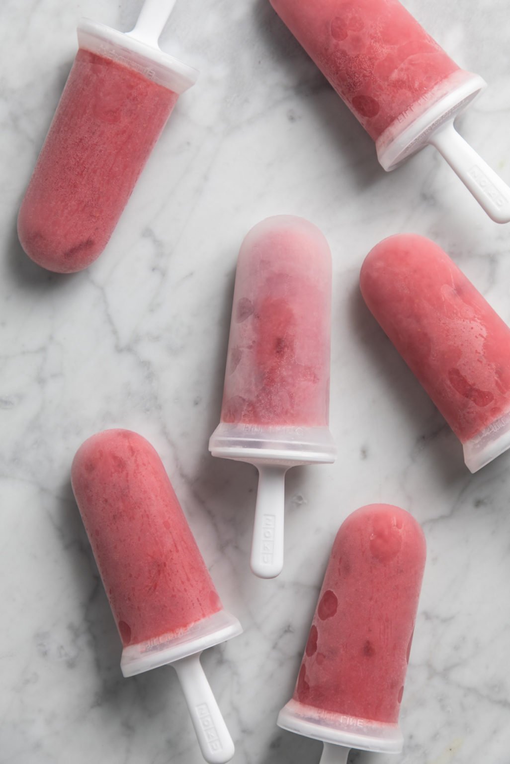 Strawberry Popsicles (with Greek yogurt!) My Baking Addiction