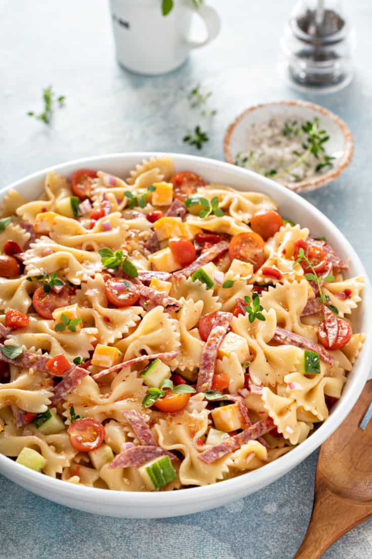 Italian Pasta Salad My Baking Addiction