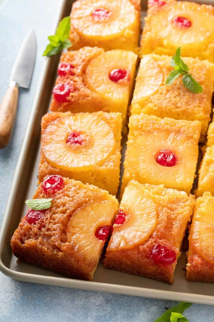 Easy Pineapple UpsideDown Cake My Baking Addiction