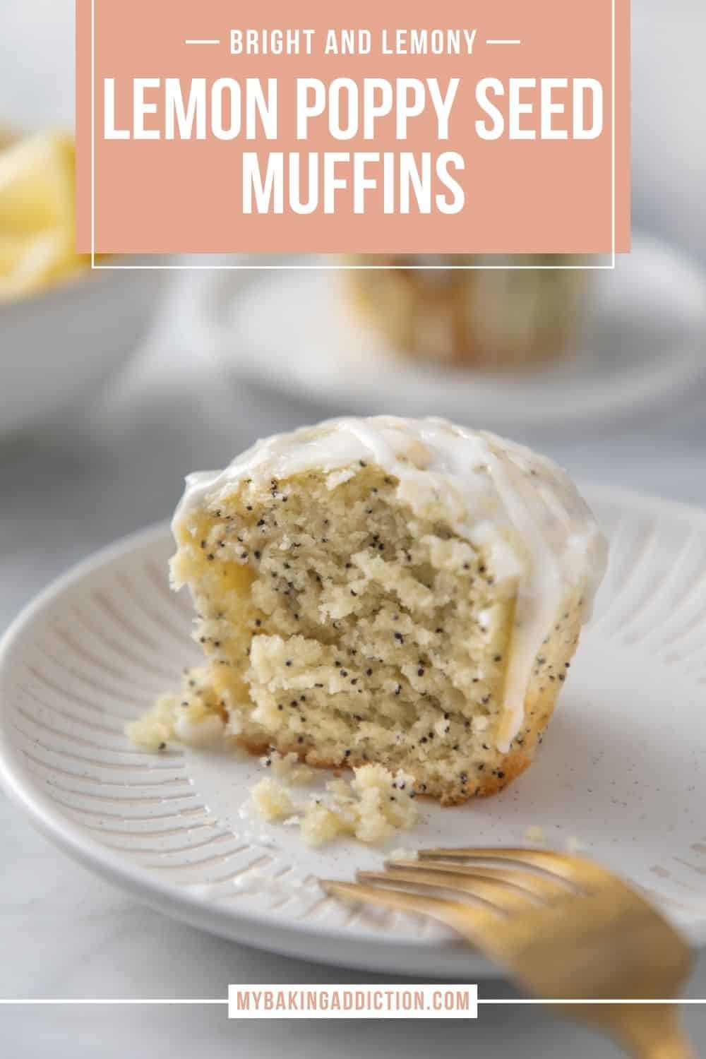 Lemon Poppy Seed Muffins My Baking Addiction
