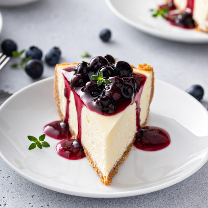 tang Susteen sund fornuft Blueberry Cheesecake - My Baking Addiction