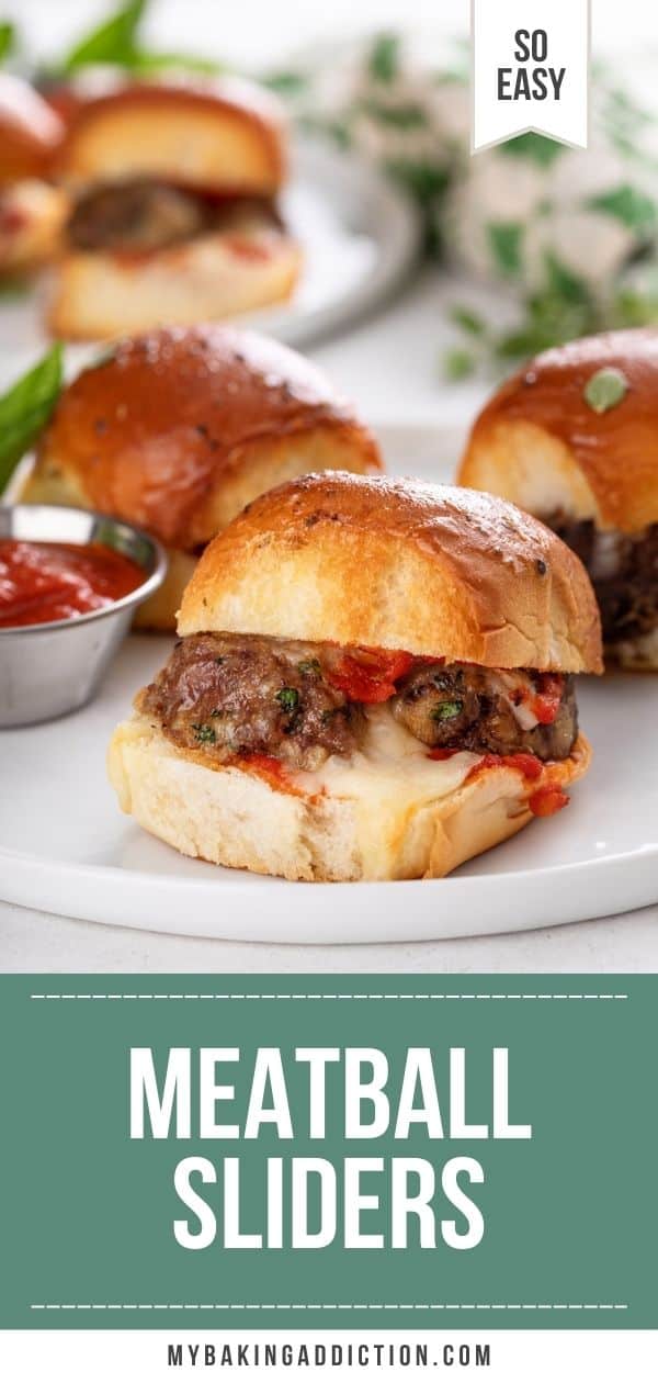 Meatball Sliders My Baking Addiction