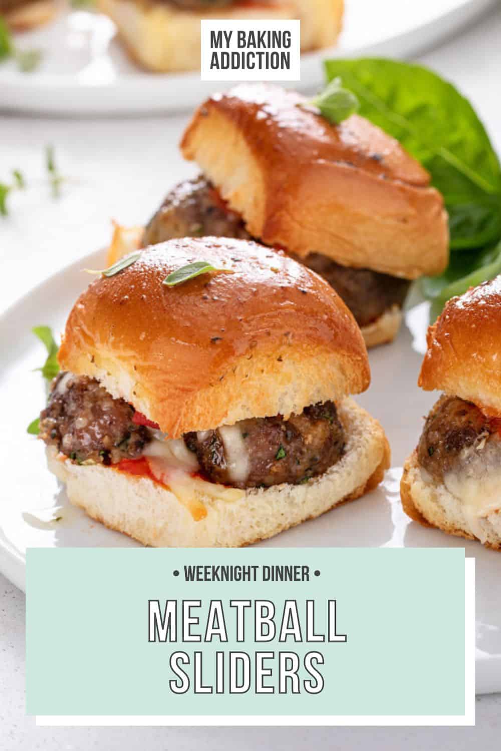 Meatball Sliders My Baking Addiction