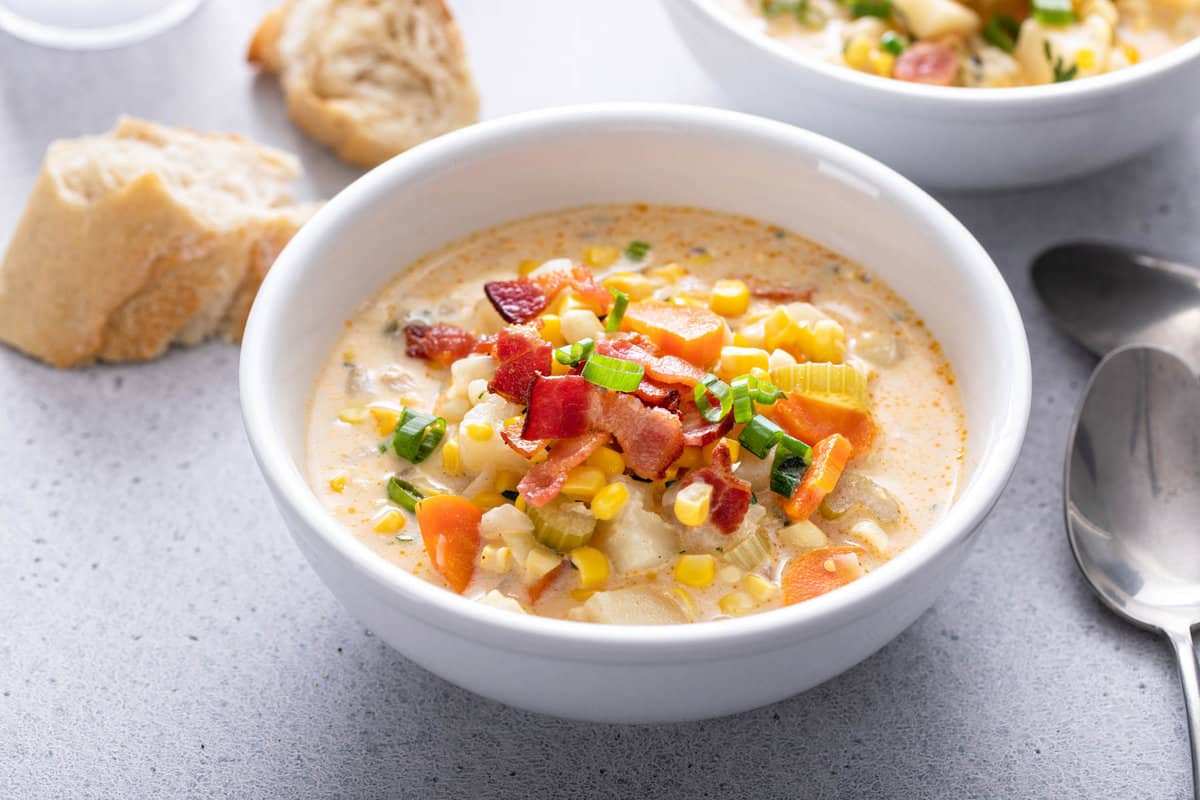 Corn Chowder Recipe My Baking Addiction