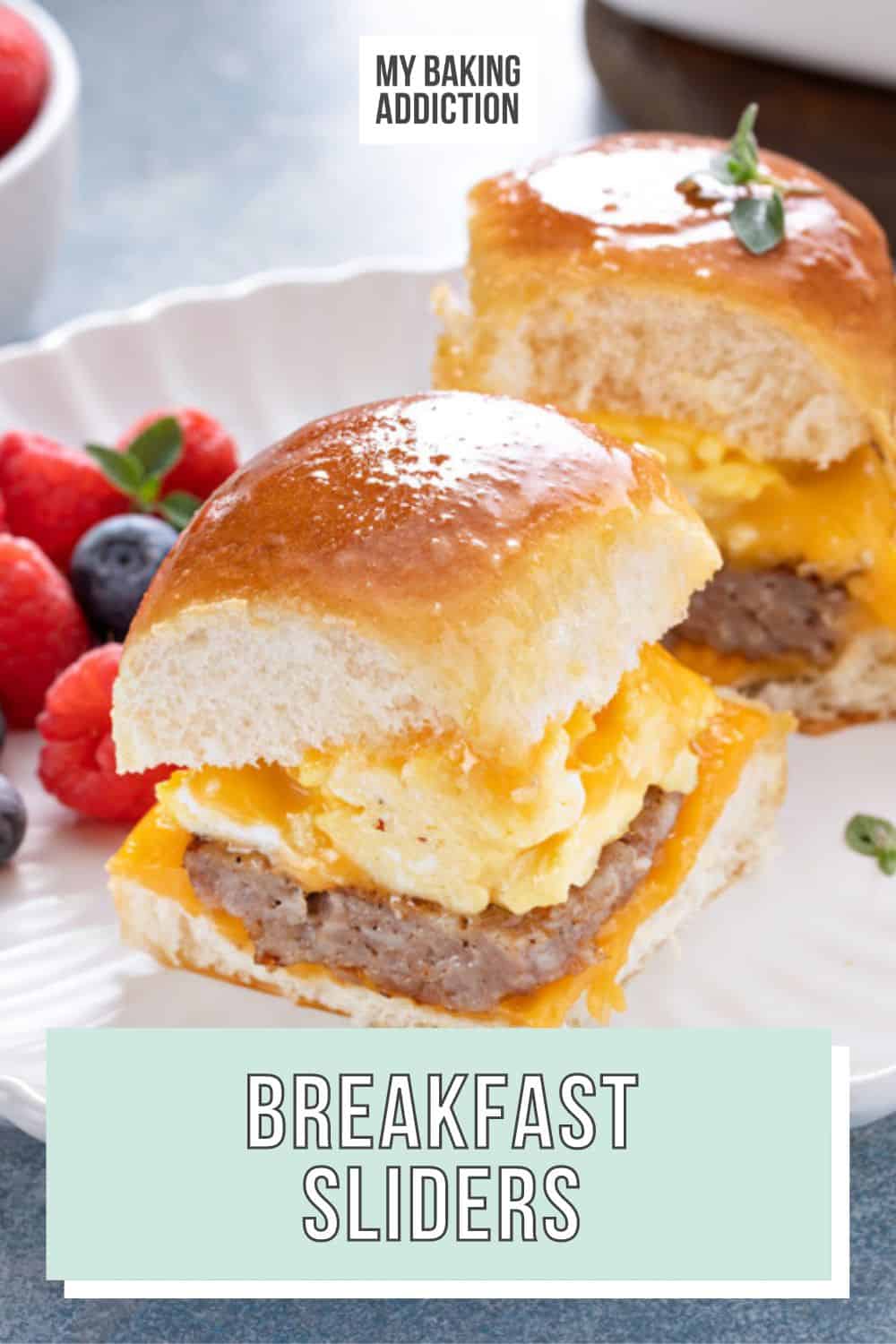 Breakfast Sliders - My Baking Addiction