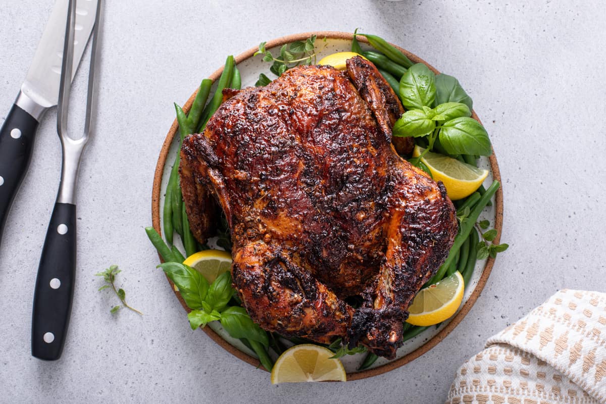 Air Fryer Rotisserie Chicken - My Baking Addiction