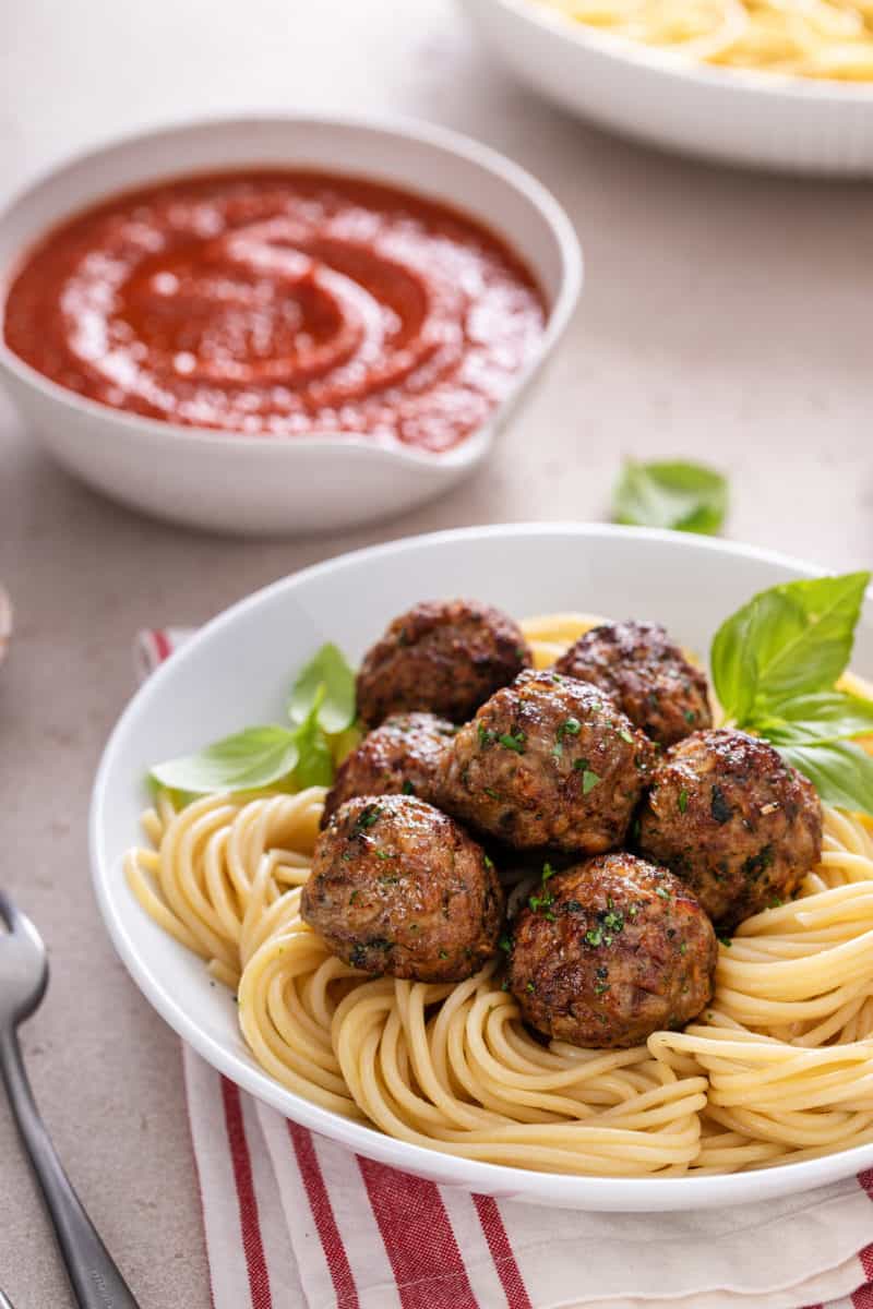 Air Fryer Meatballs My Baking Addiction