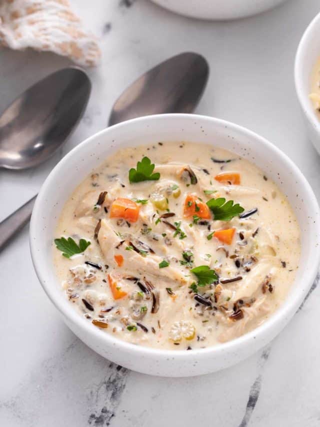 Creamy Chicken and Wild Rice Soup