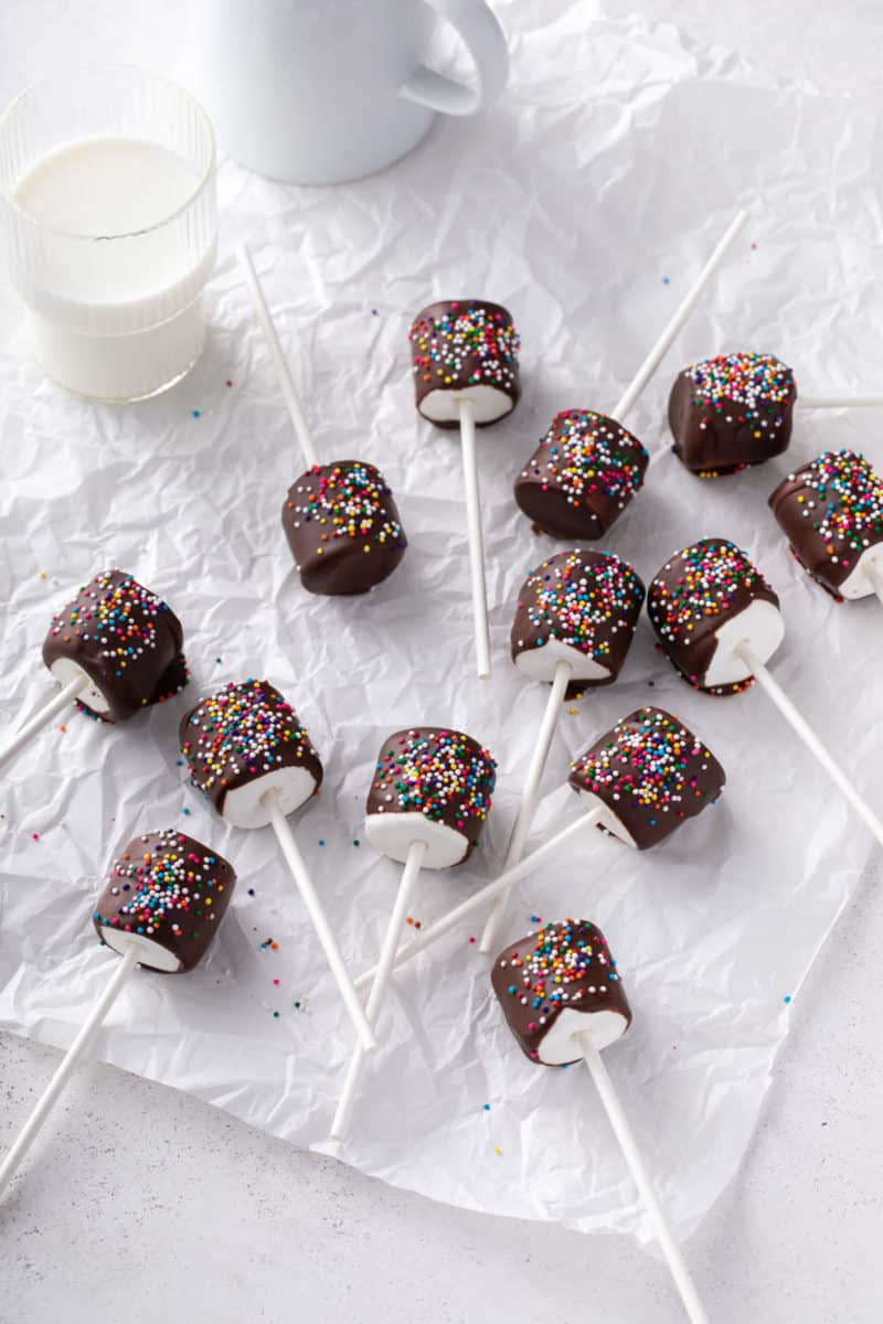 Chocolate-Covered Marshmallows - My Baking Addiction