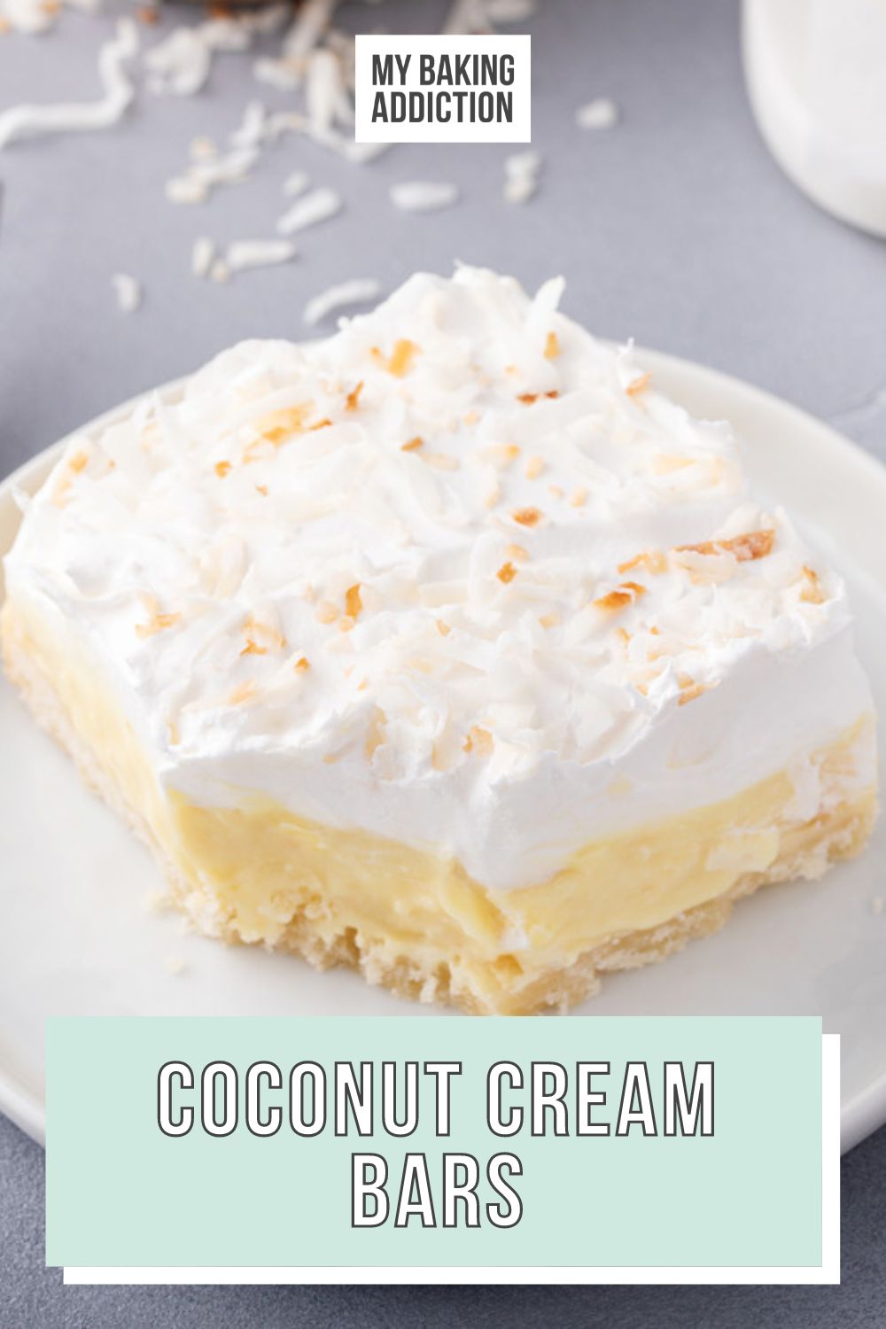 Coconut Cream Bars My Baking Addiction