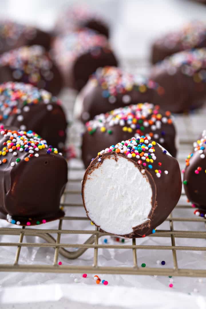 ChocolateCovered Marshmallows My Baking Addiction