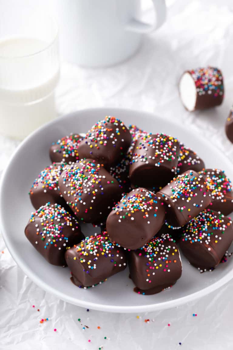 ChocolateCovered Marshmallows My Baking Addiction