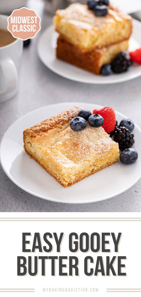 Easy Gooey Butter Cake