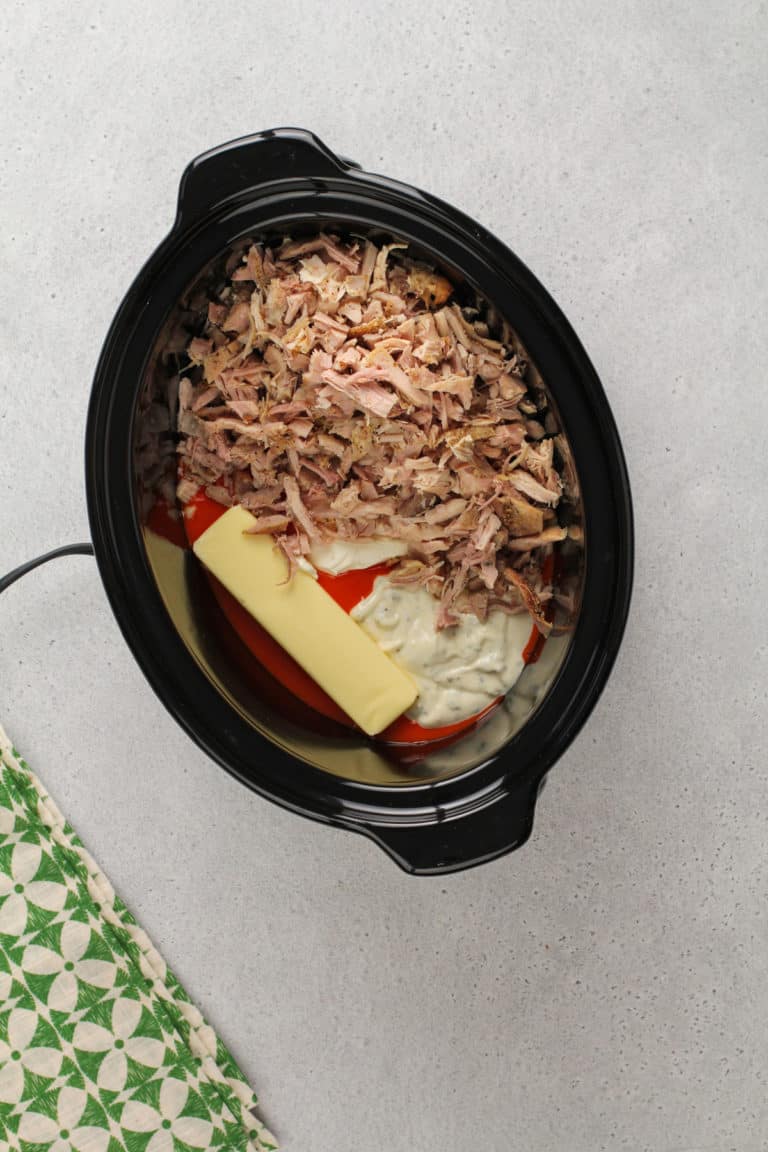 Slow Cooker Buffalo Chicken Dip - My Baking Addiction