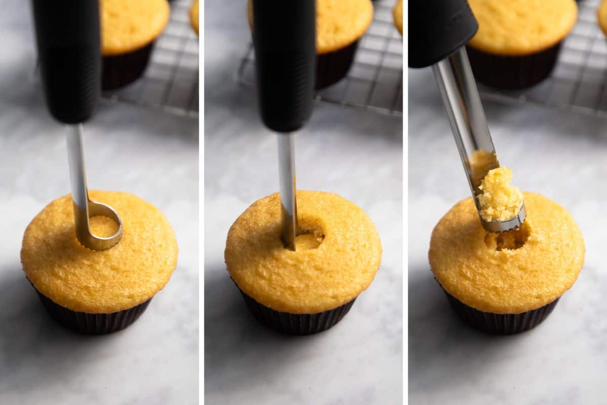 How to Fill Cupcakes [2 easy methods!] My Baking Addiction