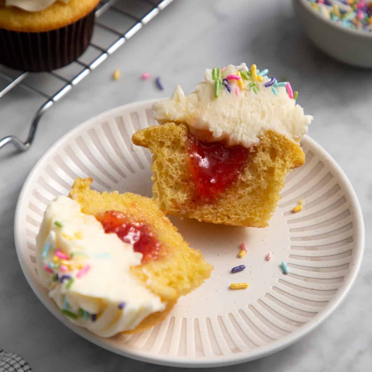 Cupcake scoop  This tool fills cupcake pans without the mess