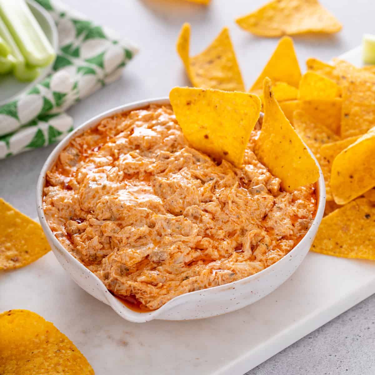 Crockpot Buffalo Chicken Dip Recipe