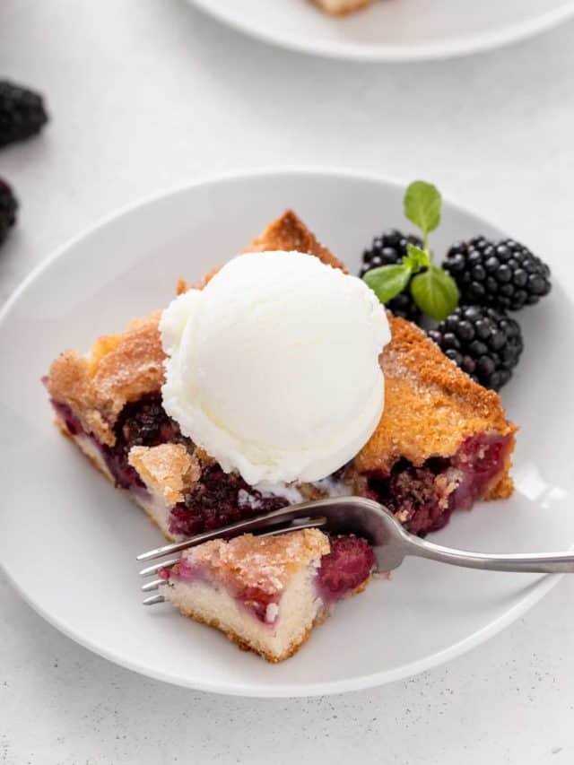 Bisquick Blackberry Cobbler