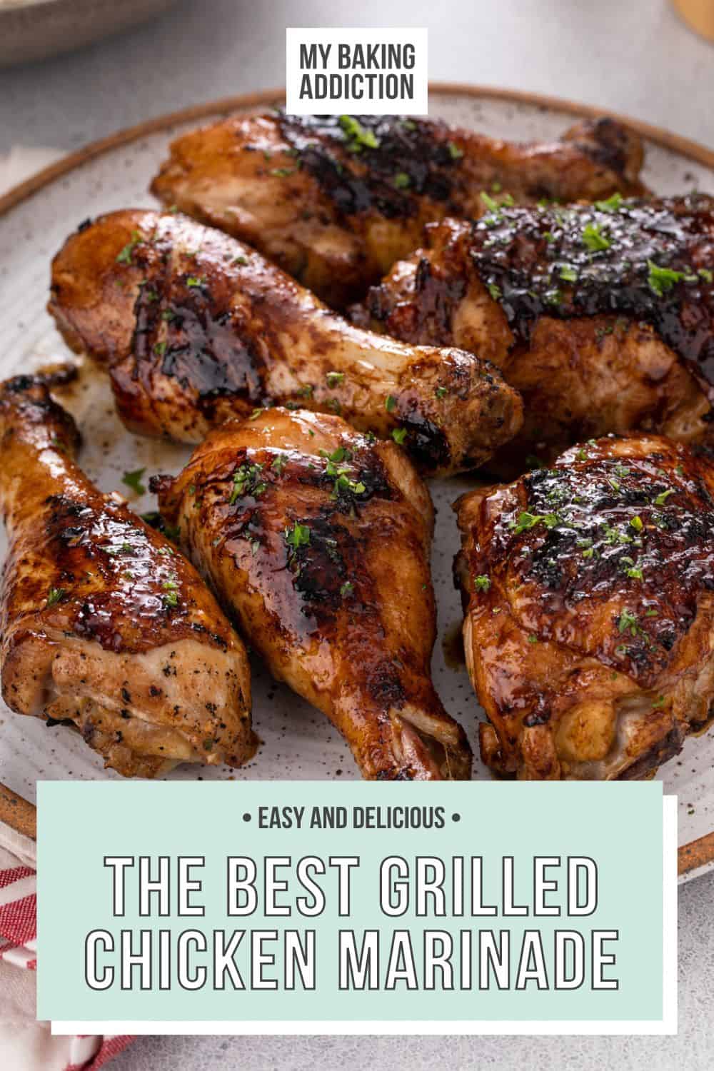 The Best Grilled Chicken Marinade