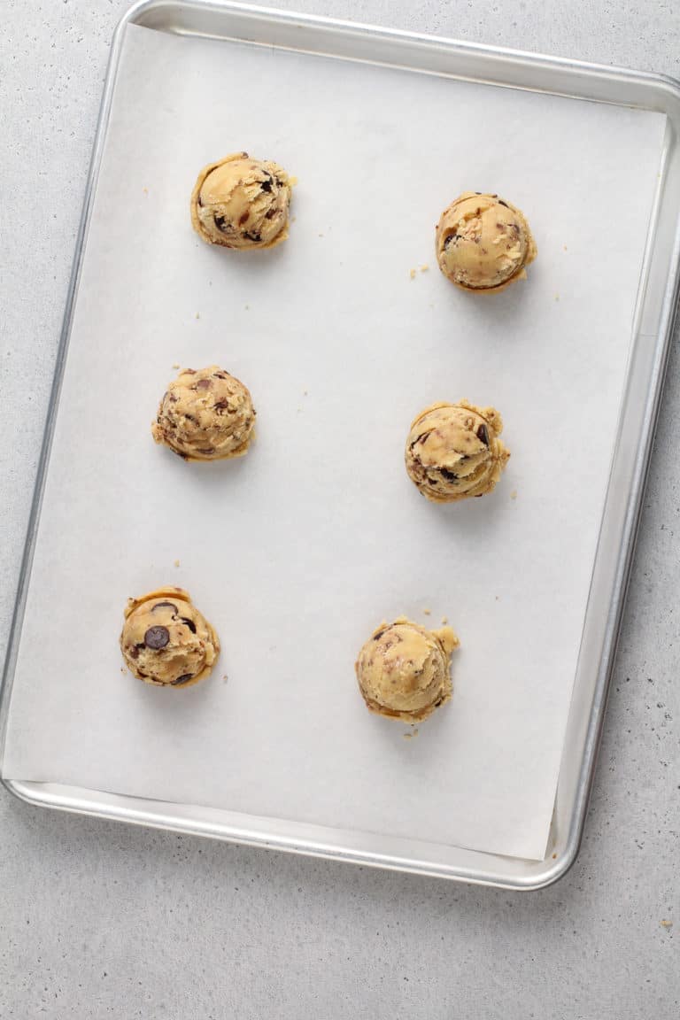 Chocolate Chip Cookies with Brown Butter and Toffee