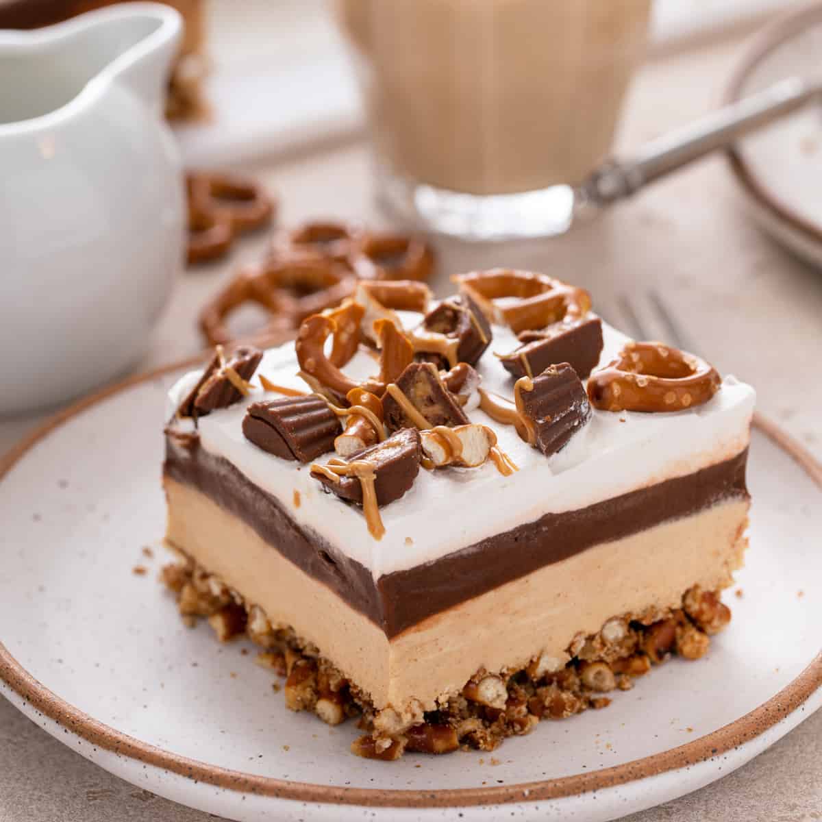 Peanut Butter Pretzel Dessert