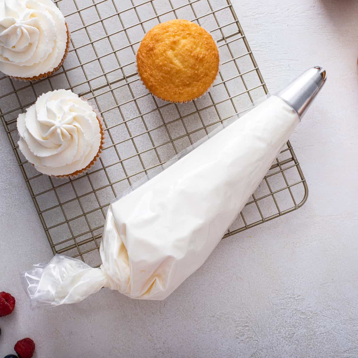 Whipped Cream Frosting - My Baking Addiction