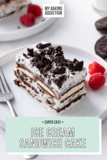 Ice Cream Sandwich Cake - My Baking Addiction