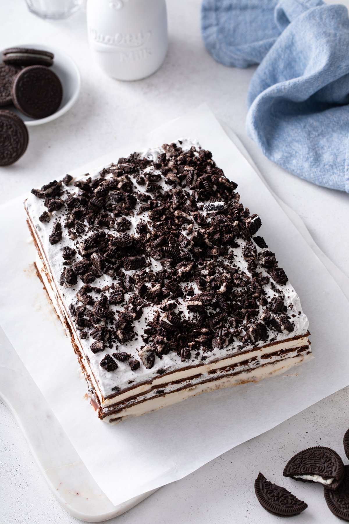 Ice Cream Sandwich Cake - My Baking Addiction