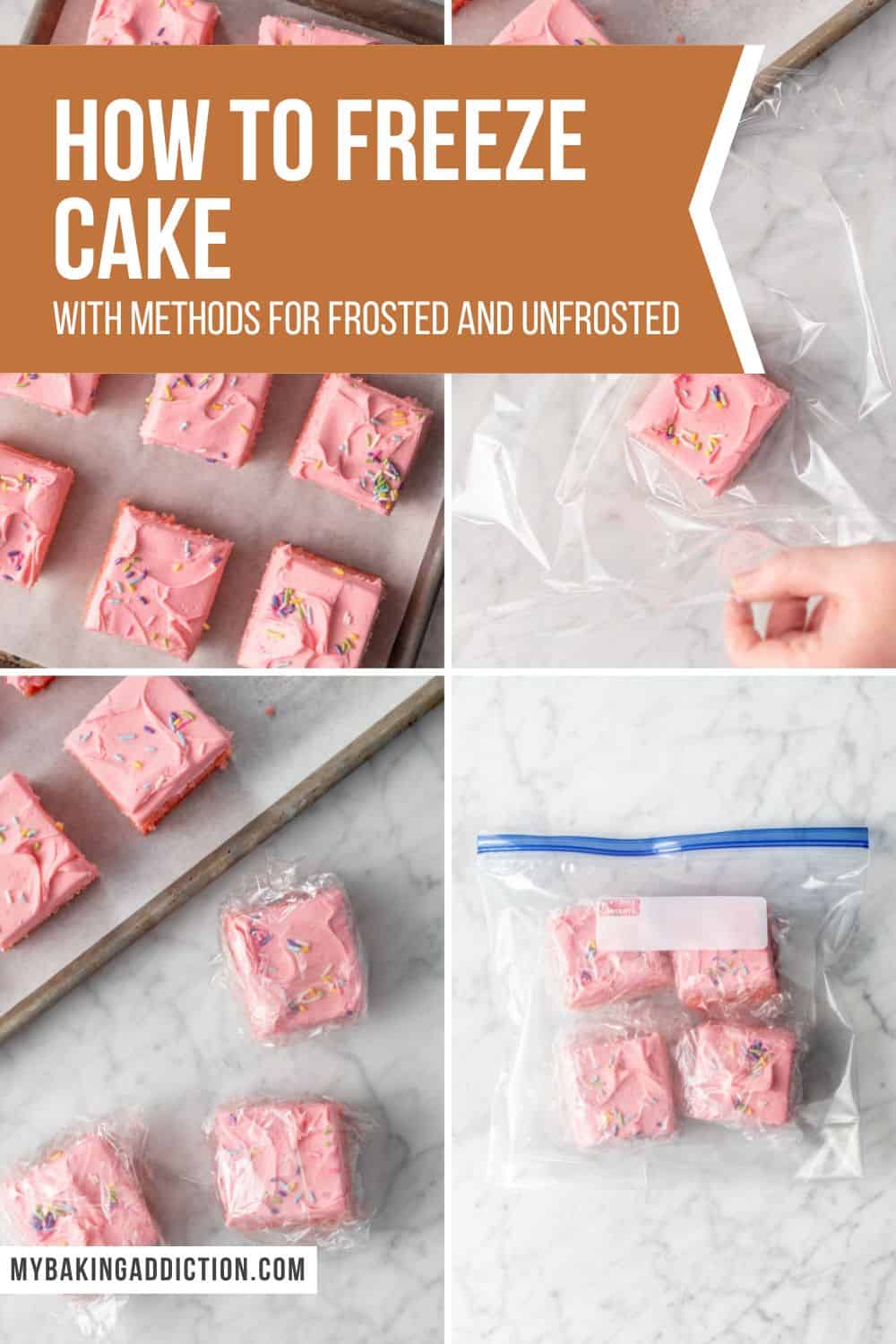 How to Freeze Cake (4 methods!) My Baking Addiction