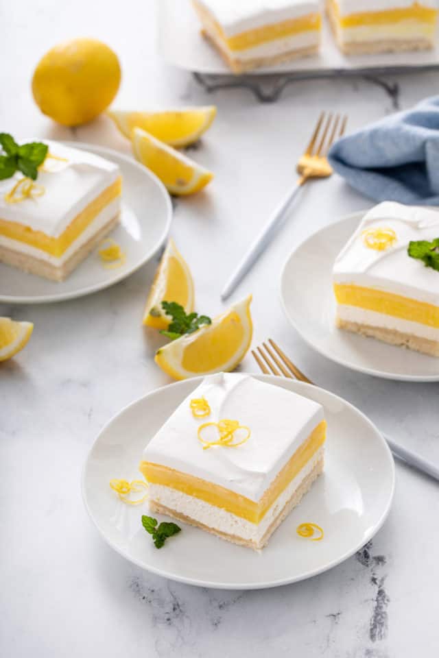 Layered Lemon Dessert My Baking Addiction