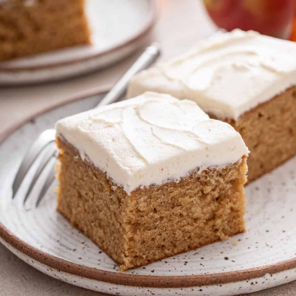 Apple Butter Cake with Brown Butter Frosting My Baking Addiction