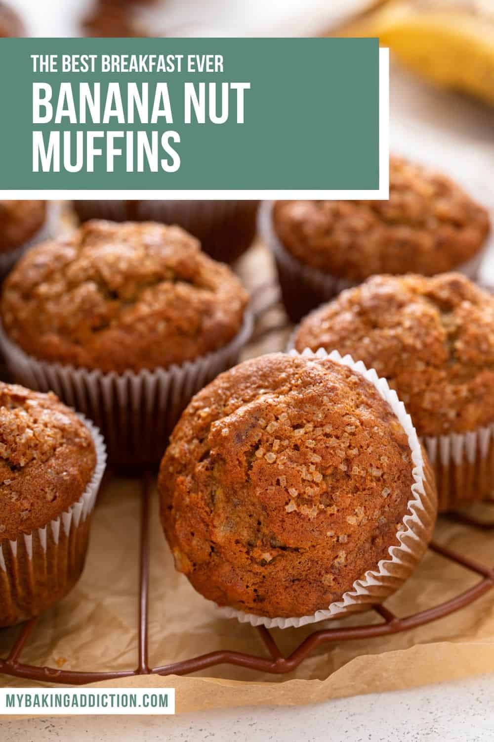 Banana Nut Muffins My Baking Addiction