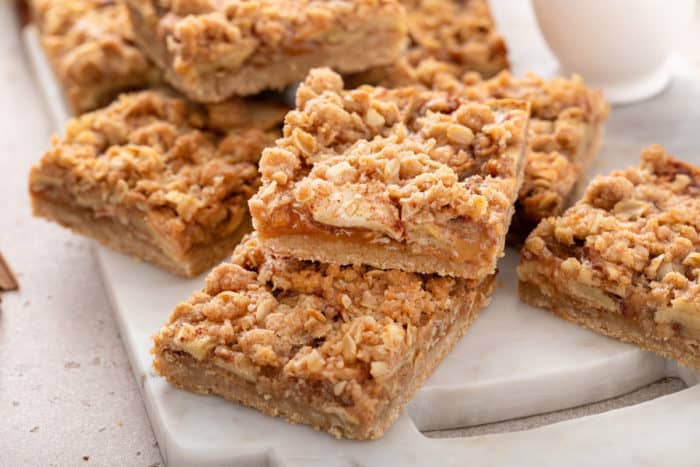 Apple Crisp Bars - My Baking Addiction