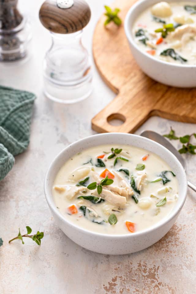 Chicken and Gnocchi Soup - My Baking Addiction