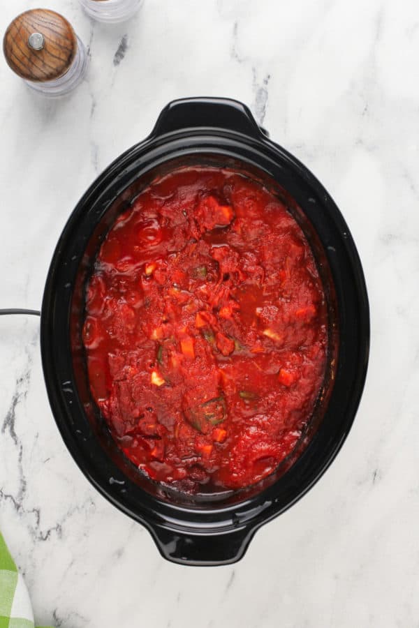 Crockpot Spaghetti Sauce - My Baking Addiction
