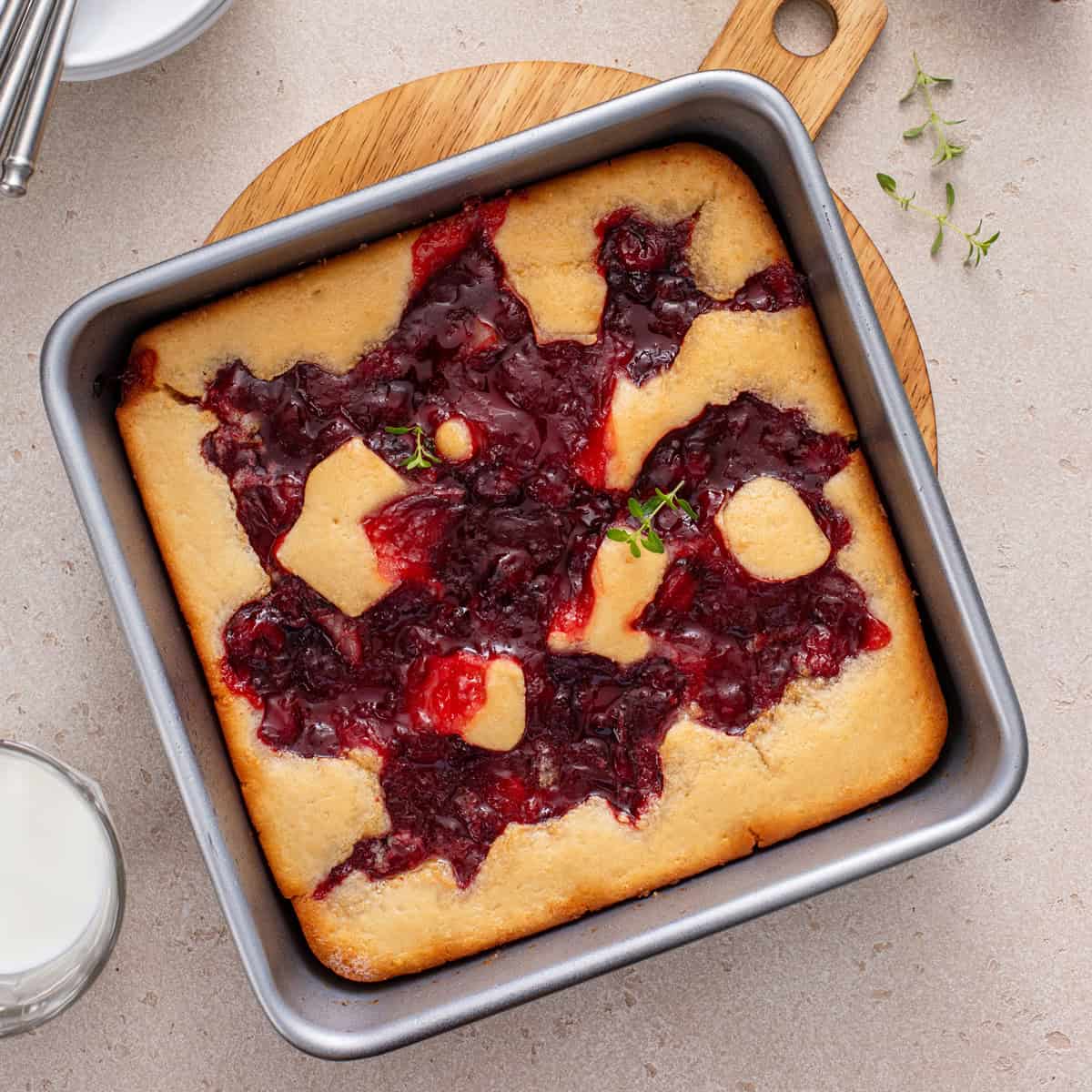 Easy Cherry Cobbler