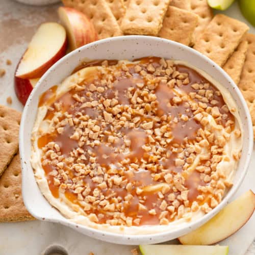 Cream Cheese Caramel Apple Dip My Baking Addiction